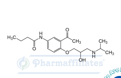 Imagem do Produto Padrão de Acebutolol - Padrões API - Cas Number: 37517-30-9 - PHARMAFFILIATES Referência: PA 01 3300000