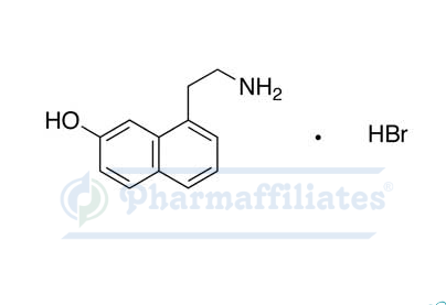 Imagem do Produto Padrão de Bromidrato de desacetil-7-desmetil agomelatina - Cas Number: 144705-51-1 - PHARMAFFILIATES Referência: PA 01 31530