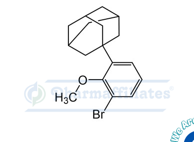 Imagem do Produto Padrão de 1-(3-Bromo-2-metoxifenil)adamantano - Cas Number: NA - PHARMAFFILIATES Referência: PA 01 0221015