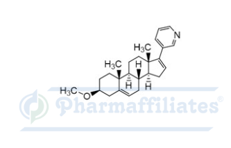 Imagem do Produto Padrão de Éter metílico de abiraterona - Cas Number: 1470276-23-3 - PHARMAFFILIATES Referência: PA 01 0041011