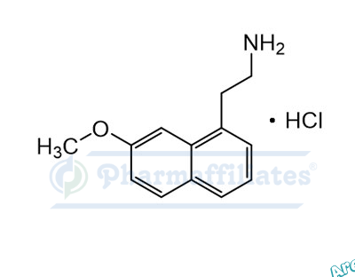 Imagem do Produto Padrão de Cloridrato de 2-(7-metinaftaleno-1-il)etamina - Cas Number: 139525-77-2 - PHARMAFFILIATES Referência: PA 01 0311012