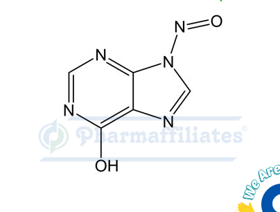 Imagem do Produto Padrão de 9-Nitroso-9H-purina-6-ol - Cas Number: NA - PHARMAFFILIATES Referência: PA 01 0391003