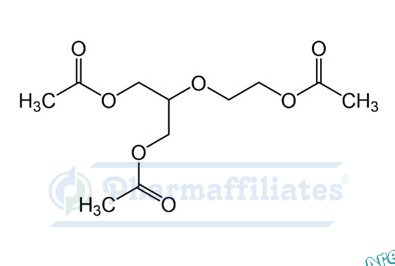 Imagem do Produto Padrão de 2-(2-Acetoxietoxi)propano-1,3-diil Diacetato - Cas Number: 1195360-46-3 - PHARMAFFILIATES Referência: PA 01 0201006