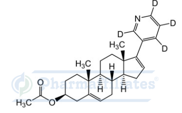 Imagem do Produto Padrão de Acetato de Abiraterona-d4 - Cas Number: 2122245-63-8 - PHARMAFFILIATES Referência: PA STI 001050
