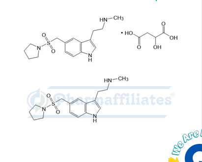 Imagem do Produto Padrão de Adequação do sistema de almotriptano (mistura de malato de almotriptano e análogo monometílico de almotriptano) - Cas Number: NA - PHARMAFFILIATES Referência: