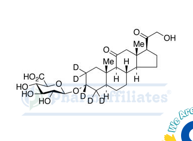 Imagem do Produto Padrão de Alphadolone-d5 3-β-D-Glucuronido, Cas Number: NA - PHARMAFFILIATES Referência: PA STI 004880