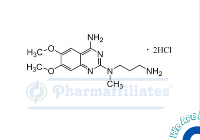 Imagem do Produto Padrão de Cloridrato de Alfuzosina - Impureza D (Sal de dicloridrato) - Cas Number: 2732347-83-8 - PHARMAFFILIATES Referência: PA 01 0370041