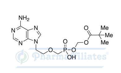 Imagem do Produto Padrão de Adefovir Monopivoxil - Cas Number: 142341-05-7 - PHARMAFFILIATES Referência: PA 01 23510