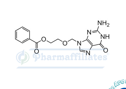 Imagem do Produto Padrão de Benzoato de Aciclovir - Cas Number: 59277-91-7 - PHARMAFFILIATES Referência: PA 01 0201001