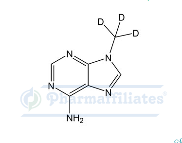 Imagem do Produto Padrão de 9-Metil-d3-adenina - Cas Number: 130859-46-0 - PHARMAFFILIATES Referência: PA STI 060150