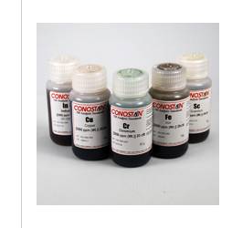 Imagem do Produto Padrão MRC de Estanho, Frasco com 50g, Concentração: 5000ppm,  Fabricante CONOSTAN / ANALYTICHEM Referência: 150-500-505
