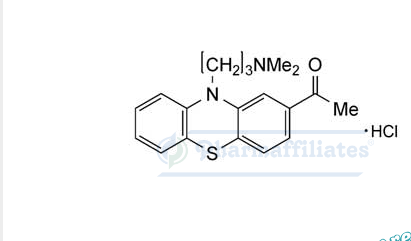 Imagem do Produto Padrão de Cloridrato de acepromazina - Padrões API - Cas Number: 973-12-6 - PHARMAFFILIATES Referência: PA 01 2510000