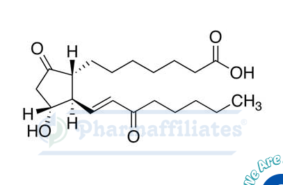 Imagem do Produto Padrão de Alprostadil - Impureza C - Cas Number: 22973-19-9 - PHARMAFFILIATES Referência: PA 28 39030
