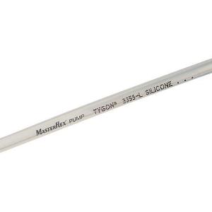 Imagem do Produto Tubo de bomba de precisão de 2 paradas, silicone curado com platina, L/S 16; 8/pacote, 0,38 metros (1,25 pés), máx. quociente de vazão: 460 ml/min - MASTERFLEX - MFLX06421-16