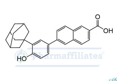 Imagem do Produto Padrão de O-desmetil adapaleno - Cas Number: 125316-60-1 - PHARMAFFILIATES Referência: PA 01 0221006
