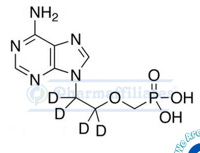 Imagem do Produto Padrão de Adefovir-d4 - Cas Number: 1190021-70-5 - PHARMAFFILIATES Referência: PA STI 003980