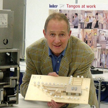 O fundador da empresa, Peter Huber