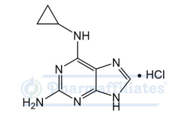 Imagem do Produto Padrão de Abacavir Ciclopropil Diamino Purina Cloridrato de Impureza - Cas Number: 121624-14-4 - PHARMAFFILIATES Referência: PA 01 0011015