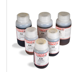 Imagem do Produto Padrão MRC Multielementar S-21 Elementos : Ag, Al, B, Ba, Ca, Cd, Cr, Cu, Fe, M6g, Mn, Mo, Na, Ni, P, Pb, Si, Sn, Ti, 6V, Zn , Frasco com 100g,  Concentração: 10ppm,  Fabricante CONOSTAN / ANALYTICHEM Referência: 150-021-002