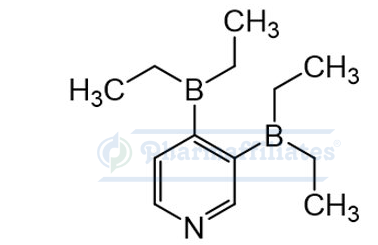 Imagem do Produto Padrão de 3,4-Bis(dietilboranil)piridina - Cas Number: NA - PHARMAFFILIATES Referência: PA 01 0041005