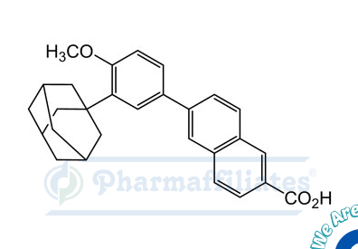 Imagem do Produto Padrão de Adapalene - Padrões API - Cas Number: 106685-40-9 - PHARMAFFILIATES Referência: PA 01 22000