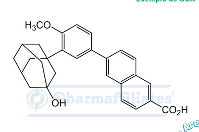 Imagem do Produto Padrão de Adapalene - Impureza B (Base Livre) - Cas Number: 1346599-76-5 - PHARMAFFILIATES Referência: