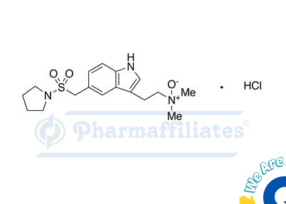 Imagem do Produto Padrão de Sal de cloridrato de n-óxido de almotriptano - Cas Number: 1391054-49-1 -  PHARMAFFILIATES Referência: PA 54 33520