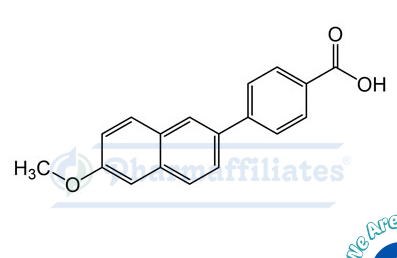 Imagem do Produto Padrão de Ácido 4-(6-metoxinaftaleno-2-il)benzóico - Cas Number: 107430-57-9 - PHARMAFFILIATES Referência: PA 01 0221014