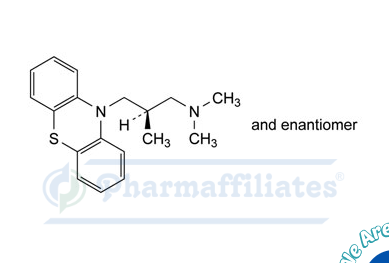 Imagem do Produto Padrão de Alimemazine - Padrões API - Cas Number: 84-96-8 - PHARMAFFILIATES Referência: PA 01 2670000