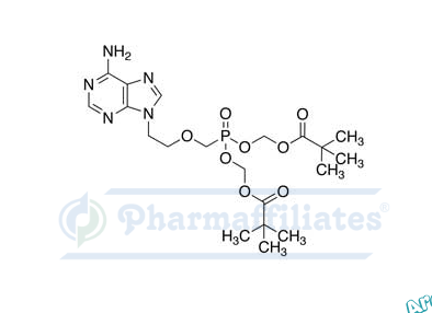 Imagem do Produto Padrão de Adefovir Dipivoxil - Cas Number: 142340-99-6 - PHARMAFFILIATES Referência: PA 01 23520
