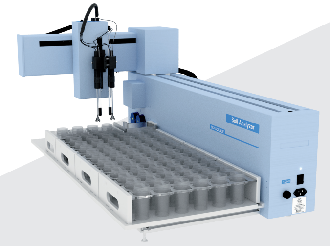Imagem do Produto Analisador de solo EasyPREP pH/EC com duas sondas	- Fabricante : SCP Science - Referência : 010-460-001