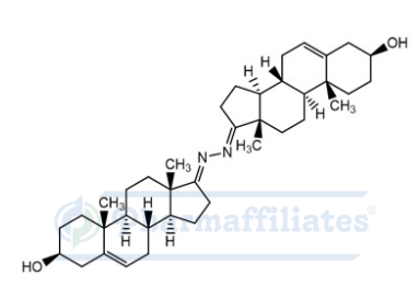 Imagem do Produto Padrão de dímero 3β-17-Imino-androst-5-en-3-ol - Cas Number: 491873-45-1 - PHARMAFFILIATES Referência: PA 28 0261007