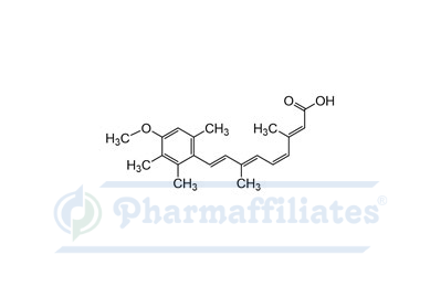 Imagem do Produto Padrão de 11-Cis-acitretina - Cas Number: 1067630-53-8 - PHARMAFFILIATES Referência: PA 28 0031000