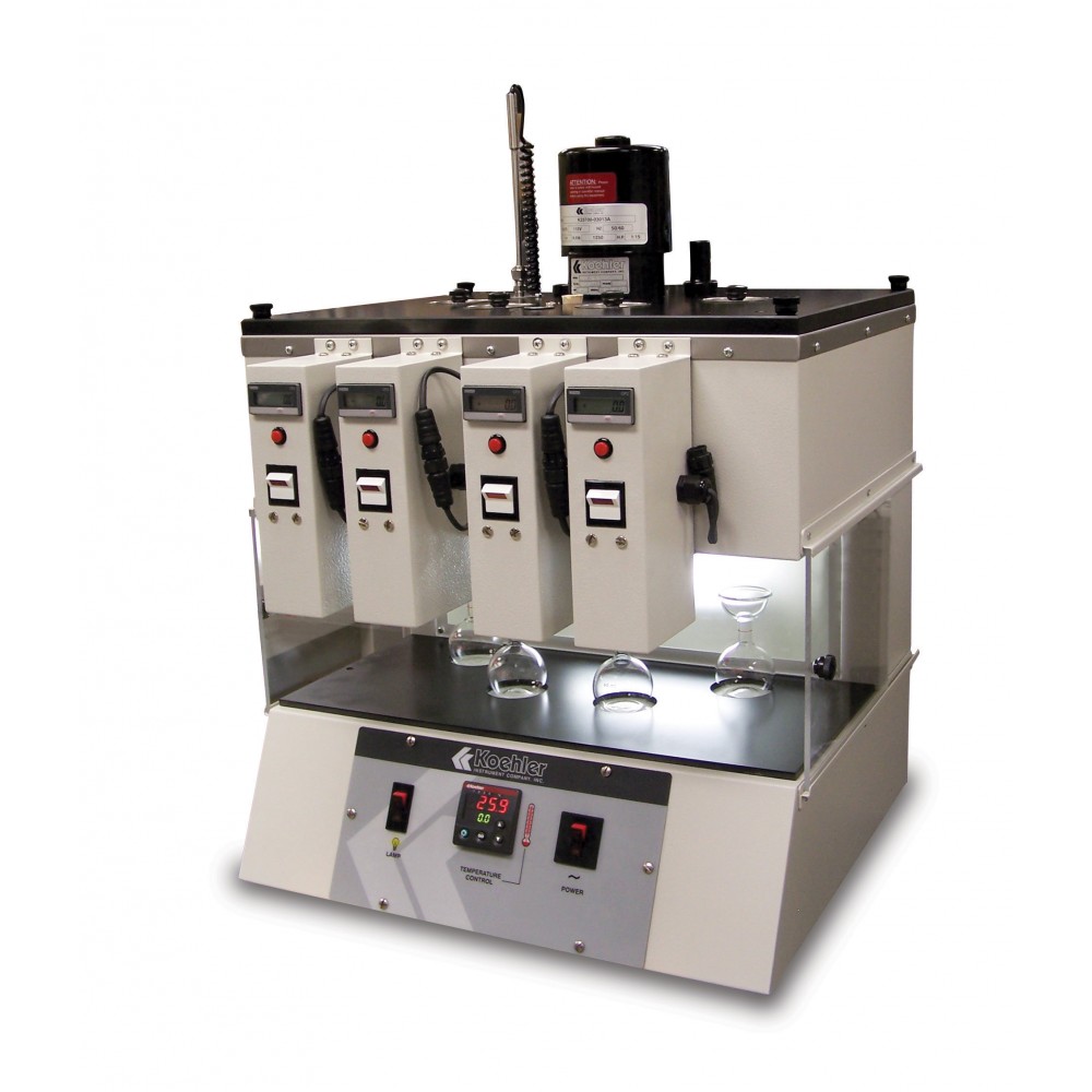 Imagem do Produto Banho de viscosidade Saybolt SV4000 para temporização automática de viscosidade - 220-240V 50/60Hz - Modelo K21424 - KOEHLER INSTRUMENT - ASTM D88, ASTM D244