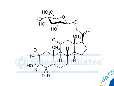 Imagem do Produto Padrão de Alphadolone-d5 21-β-D-Glucuronido - Cas Number: NA - PHARMAFFILIATES Referência: PA STI 004890