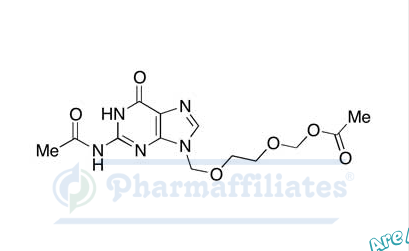 Imagem do Produto Padrão de Acetato de N2-Acetil Aciclovir Metil -Cas Number: NA - PHARMAFFILIATES Referência: PA 01 20540