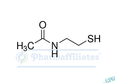 Imagem do Produto Padrão de N-acetilcisteamina- Cas Number: 1190-73-4 - PHARMAFFILIATES Referência: PA 01 0171001