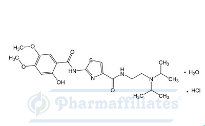 Imagem do Produto Padrão de Cloridrato de acotiamida monohidratado - Padrões API - Cas Number: 1690329-04-4 - PHARMAFFILIATES Referência: PA 01 3680000