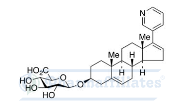 Imagem do Produto Padrão de Abiraterona β-D-Glucuronide - Cas Number: 2307194-33-6 - PHARMAFFILIATES Referência: PA 01 04510