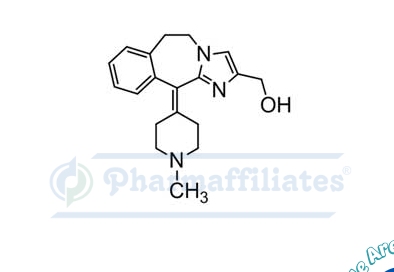 Imagem do Produto Padrão de (11-(1-metilpiperidin-4-ilideno)-6,11-dihidro-5H-benzo[d]imidazo[1,2-a]azepina-2-il)metanol - Cas Number: 1507349-79-2 - PHARMAFFILIATES Referência: PA 01 35560