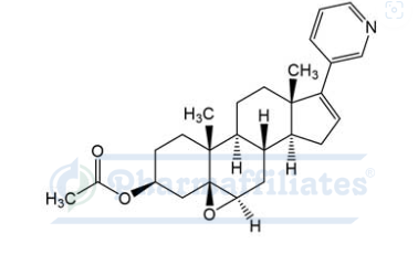 Imagem do Produto Padrão de  (3β,5β,6β) Androst-16-en-3-ol, 5,6-epóxi-17-(3-piridinil)-, 3-acetato - Cas Number: 1868064-76-9 - PHARMAFFILIATES Referência: PA 01 0041018