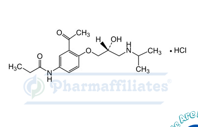 Imagem do Produto Padrão de Cloridrato de Acebutolol - Impureza J (Sal de Cloridrato) - Cas Number: 57898-79-0PHARMAFFILIATES Referência: PA 01 09100