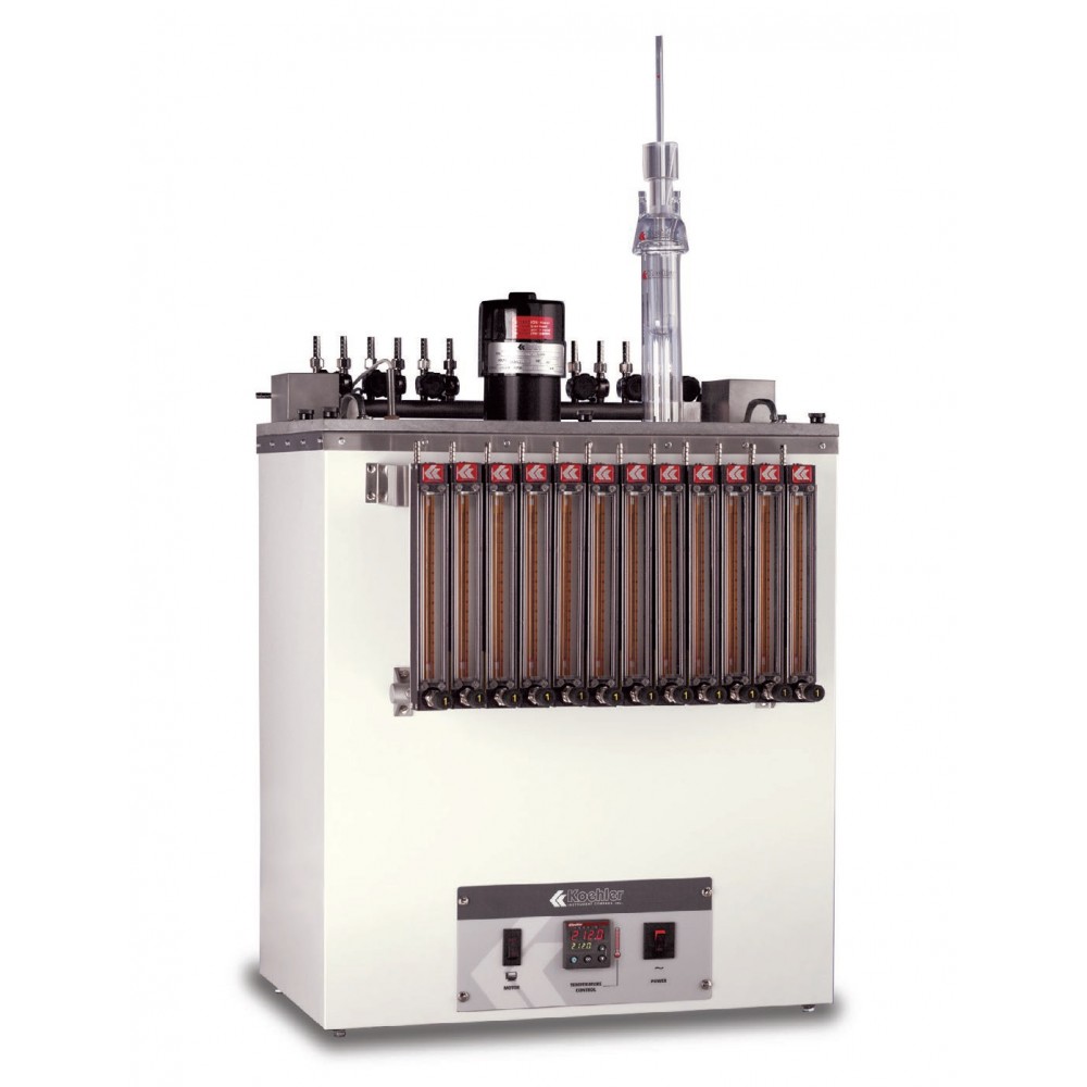 Imagem do Produto Aparelho de Estabilidade à Oxidação 12 Lugares - Modelo K12212 - KOEHLER INSTRUMENT - 115V 60Hz - ASTM D943, D2274, D2893, D4310, D6158